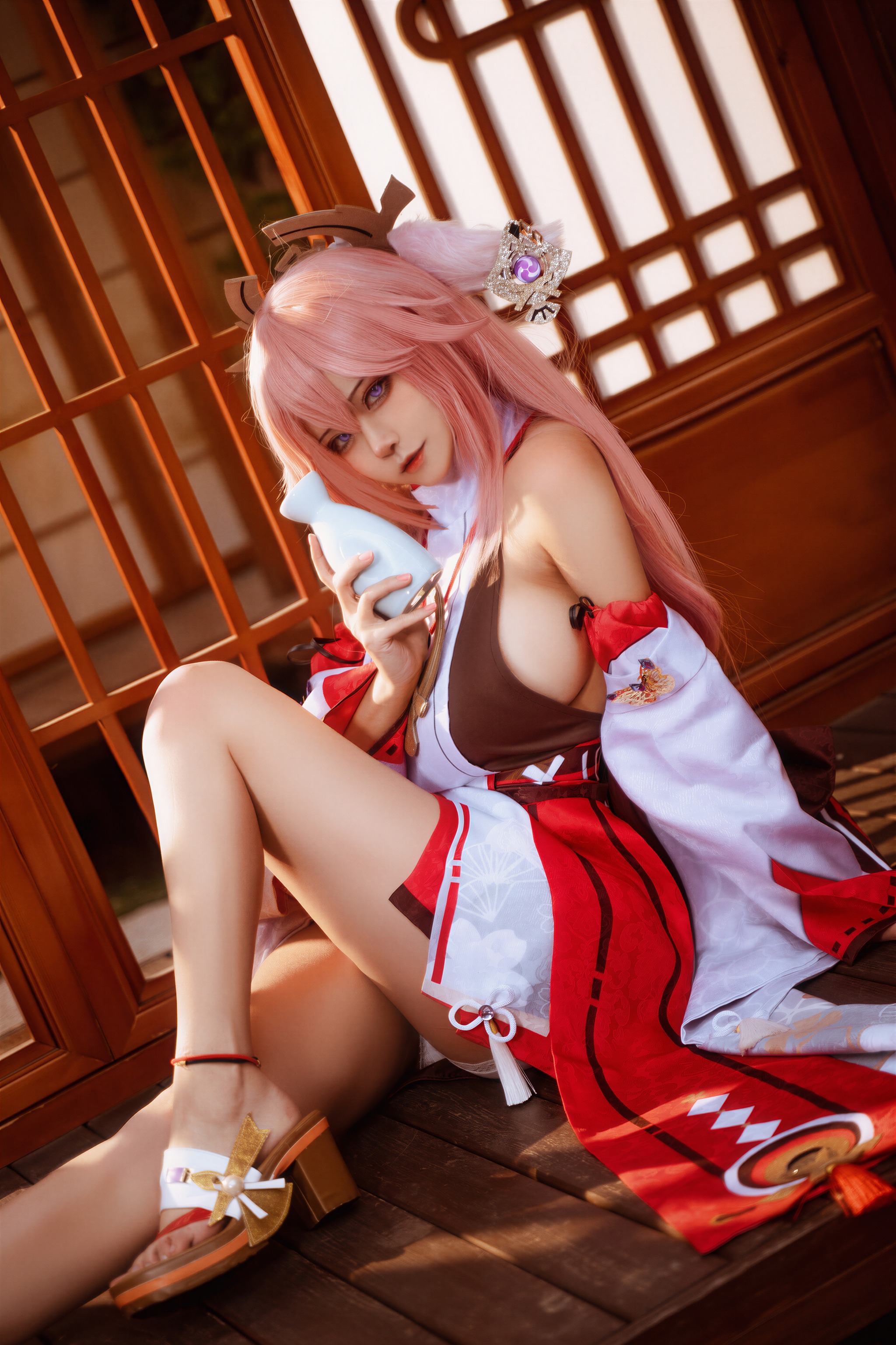 Seya-狮砸 - NO.053 Seya狮砸 原神 八重神子[12P]-XikXak